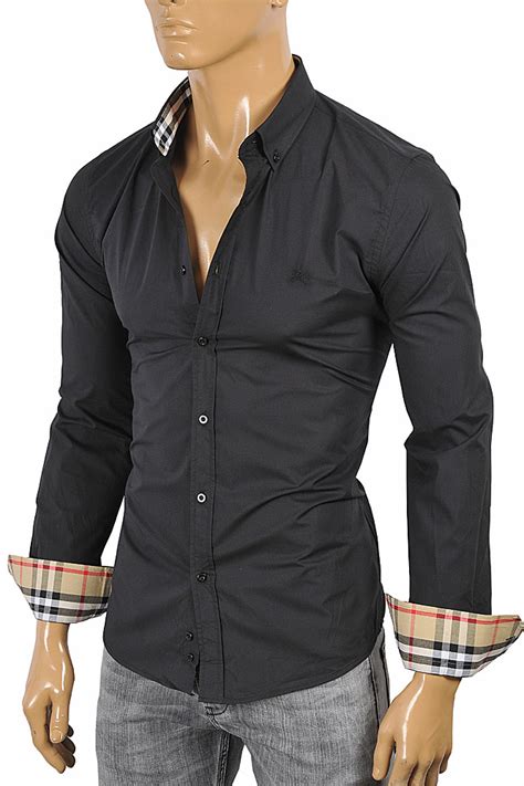 burberry long sleeve men|burberry men's long sleeve shirt.